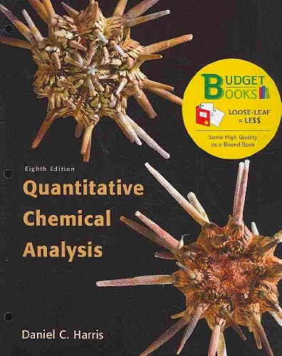 Quantitative Chemical Analysis (Loose-Leaf)  8th 2011 9781429263092 Front Cover