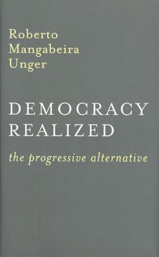 Democracy Realized The Progressive Alternative  2001 9781859840092 Front Cover