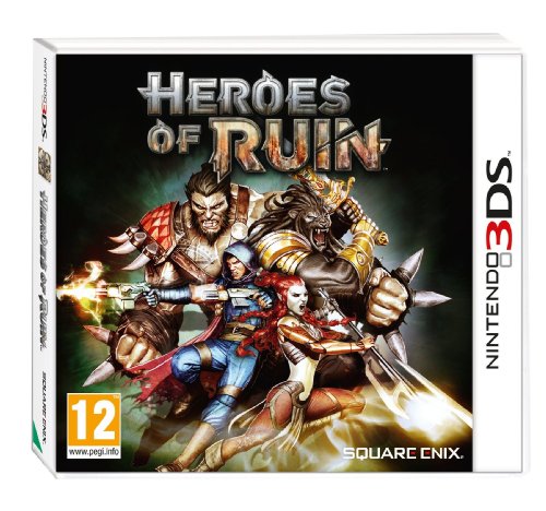 Heroes of Ruin (Nintendo 3DS) Nintendo 3DS artwork