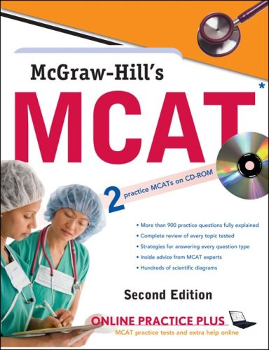 McGraw-Hill's MCAT, Second Edition  2nd 2010 9780071633093 Front Cover