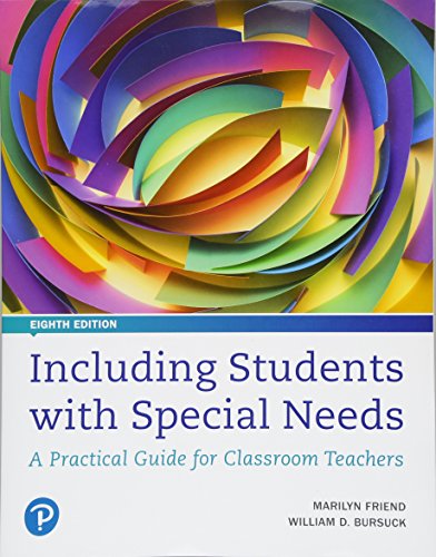 Including Students with Special Needs A Practical Guide for Classroom Teachers, Plus Mylab Education with Pearson EText -- Access Card Package 8th 2019 9780134754093 Front Cover