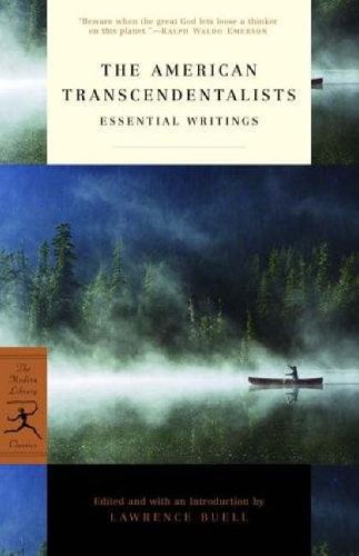 American Transcendentalists Essential Writings  2005 9780812975093 Front Cover