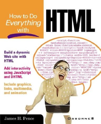 How to Do Everything with HTML  N/A 9780072192094 Front Cover
