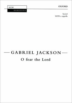 O Fear the Lord  N/A 9780193505094 Front Cover