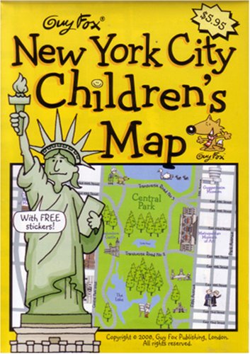 Guy Fox New York City Children's Map N/A 9781904711094 Front Cover