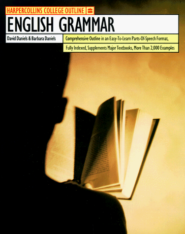 HarperCollins College Outline English Grammar  N/A 9780064671095 Front Cover