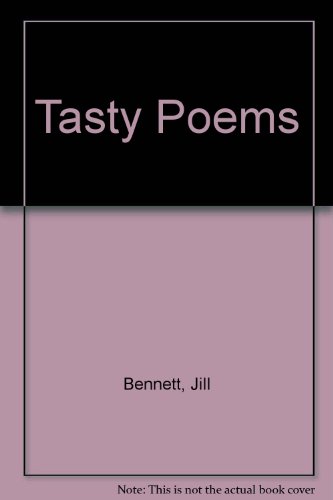 Tasty Poems   1992 9780192761095 Front Cover