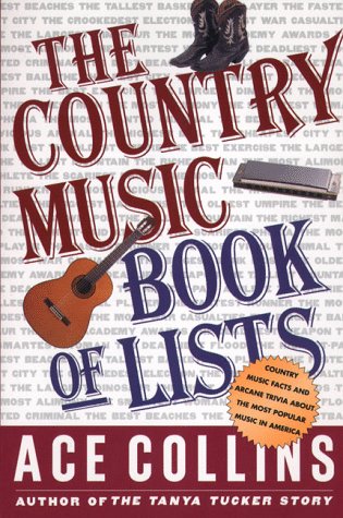Country Music Book of List   1998 9780312187095 Front Cover