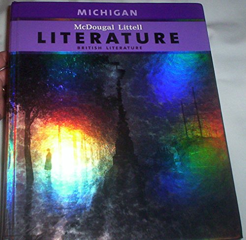 British Literature, Grade 12: Mcdougal Littell Literature Michigan  2007 9780618944095 Front Cover