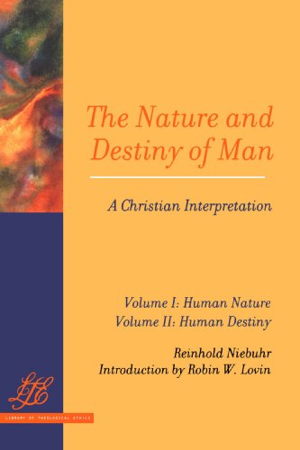 Nature and Destiny of Man A Christian Interpretation  1996 9780664257095 Front Cover