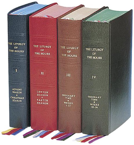 Liturgy of the Hours (Set Of 4)  N/A 9780899424095 Front Cover