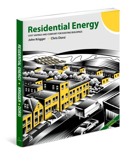 Residential Energy Cost Savings and Comfort for Existing Buildings 5th 2009 9781880120095 Front Cover