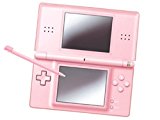 Nintendo DS Lite Pink with RDS Chip to play NES and SNES games. DS, NES and SNES games included Nintendo DS artwork