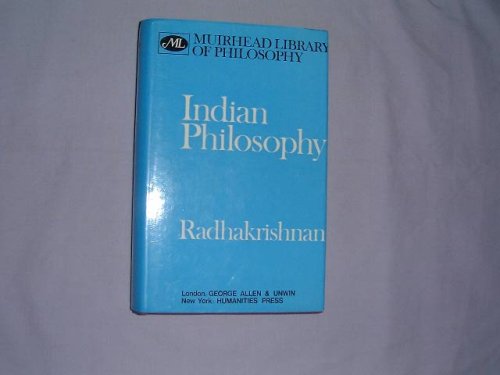 Indian Philosophy  1989 9780041810097 Front Cover