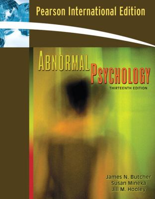 Abnormal Psychology N/A 9780205502097 Front Cover