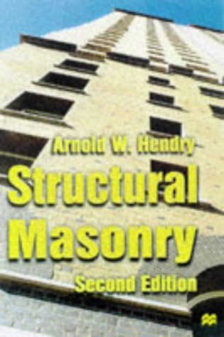 Structural Masonry  2nd 1998 9780333733097 Front Cover