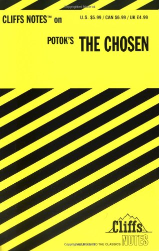 CliffsNotes on Potok's the Chosen   1999 9780764585098 Front Cover
