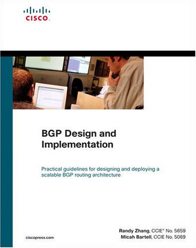 BGP Design and Implementation   2004 9781587051098 Front Cover