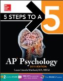 5 Steps to a 5 AP Psychology, 2015 Edition  6th 2014 9780071839099 Front Cover