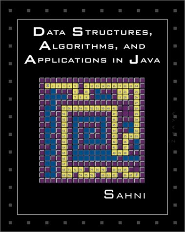 Data Structures, Algorithms, and Applications in Java  2000 9780072519099 Front Cover