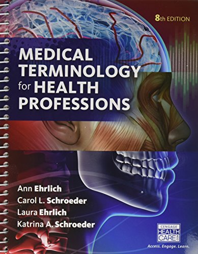 Medical Terminology for Health Professions + Mindtap Medical Terminology, 2 Term - 12 Months Access Card:   2016 9781337123099 Front Cover
