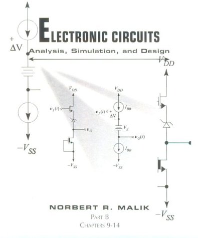 Electronic Circuits Analysis, Simulation, and Design 1st 1995 9780023749100 Front Cover
