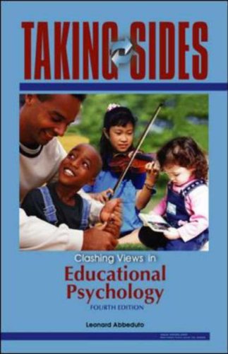 Taking Sides Clashing Views in Educational Psychology 4th 2006 9780073195100 Front Cover
