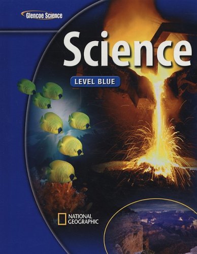 Science, Level Blue   2008 (Student Manual, Study Guide, etc.) 9780078778100 Front Cover