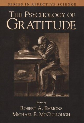 Psychology of Gratitude   2004 9780195150100 Front Cover