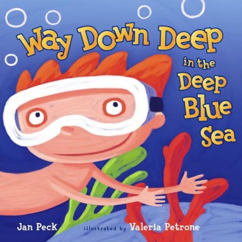 Way down Deep in the Deep Blue Sea   2004 9780689851100 Front Cover