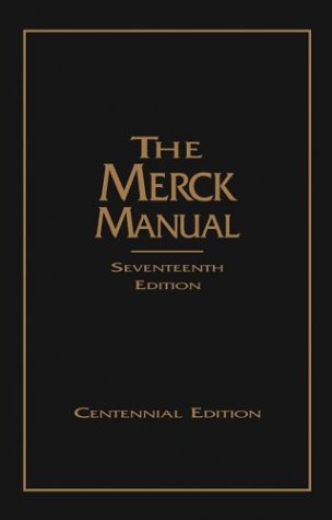 Merck Manual of Diagnosis and Therapy Centennial Edition 17th 1999 9780911910100 Front Cover