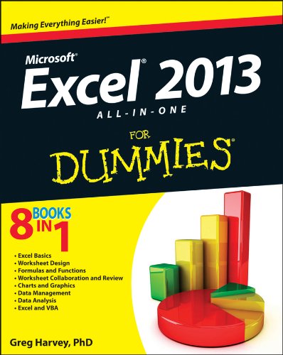 Excel 2013 All-In-One for Dummies   2013 9781118510100 Front Cover