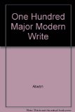 One Hundred Major Modern Writers Essays for Composition N/A 9780023049101 Front Cover