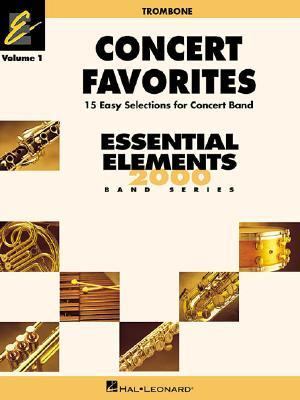 Concert Favorites - Trombone  N/A 9780634052101 Front Cover