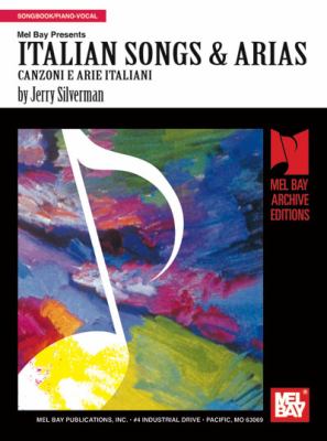 Italian Songs and Arias  N/A 9780786605101 Front Cover