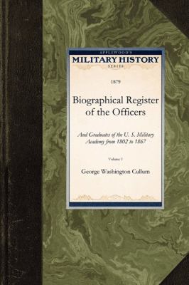 Biographical Register of the Officers  N/A 9781429022101 Front Cover