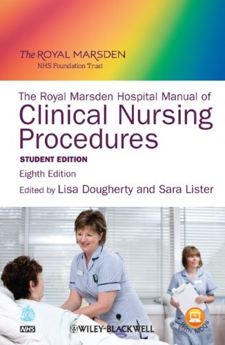 Royal Marsden Hospital Manual of Clinical Nursing Procedures  8th 2011 (Student Manual, Study Guide, etc.) 9781444335101 Front Cover