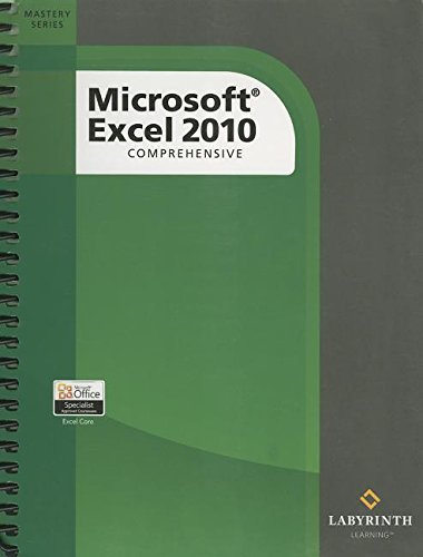 MICROSOFT EXCEL 2010:COMP.-TEX N/A 9781591363101 Front Cover