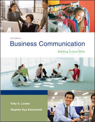 Business Communication 3rd 2007 9780072932102 Front Cover