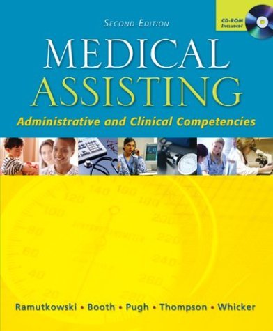 Medical Assisting Administrative and Clinical Competencies and Bind-In OLC Card 2nd 2005 9780072974102 Front Cover