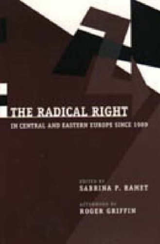Radical Right in Central and Eastern Europe since 1989   1999 9780271018102 Front Cover