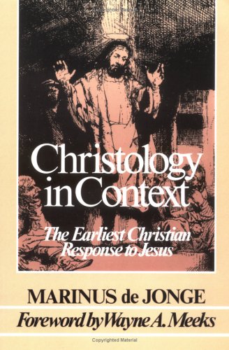 Christology in Context The Earliest Christian Response to Jesus N/A 9780664250102 Front Cover