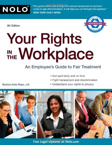 Your Rights in the Workplace  9th (Revised) 9781413312102 Front Cover