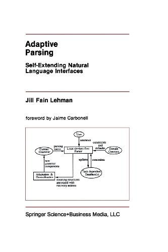 Adaptive Parsing Self-Extending Natural Language Interfaces  1992 9781461366102 Front Cover