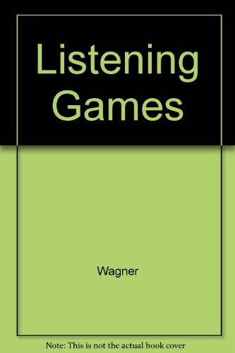 Listening Games:  1970 9780029580103 Front Cover