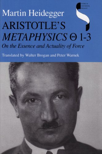 Aristotle's Metaphysics 1-3 On the Essence and Actuality of Force  1995 9780253329103 Front Cover