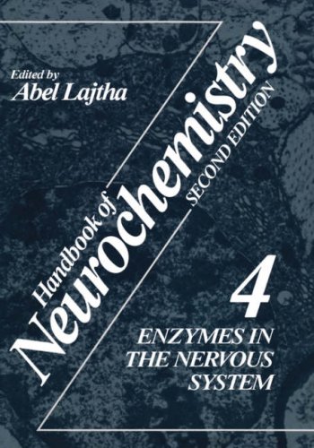 Handbook of Neurochemistry Enzymes in the Nervous System 2nd 1983 9780306412103 Front Cover