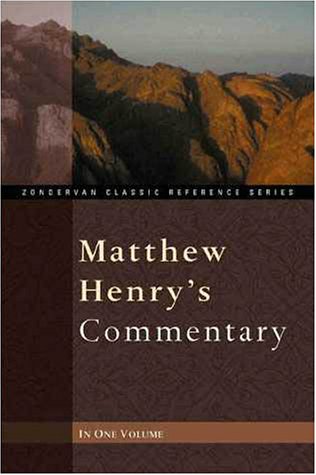 Matthew Henry's Commentary   1961 9780310260103 Front Cover