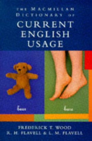 Macmillan Dictionary of Current English Usage  2nd 1995 9780333634103 Front Cover