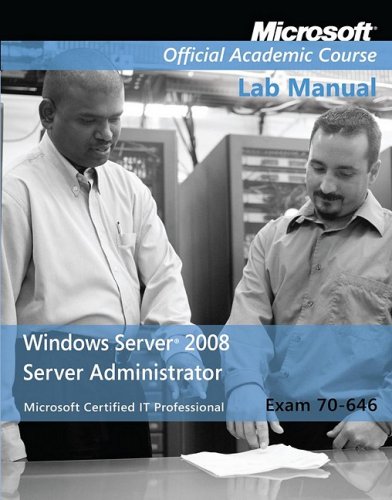 Planning and Maintaining a Microsoft Windows Vista Server Network Infrastructure, Lab Manual N/A 9780470225103 Front Cover
